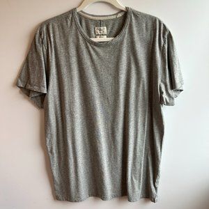 rag & bone Gray Crew Neck Short Sleeve Tee Size XL